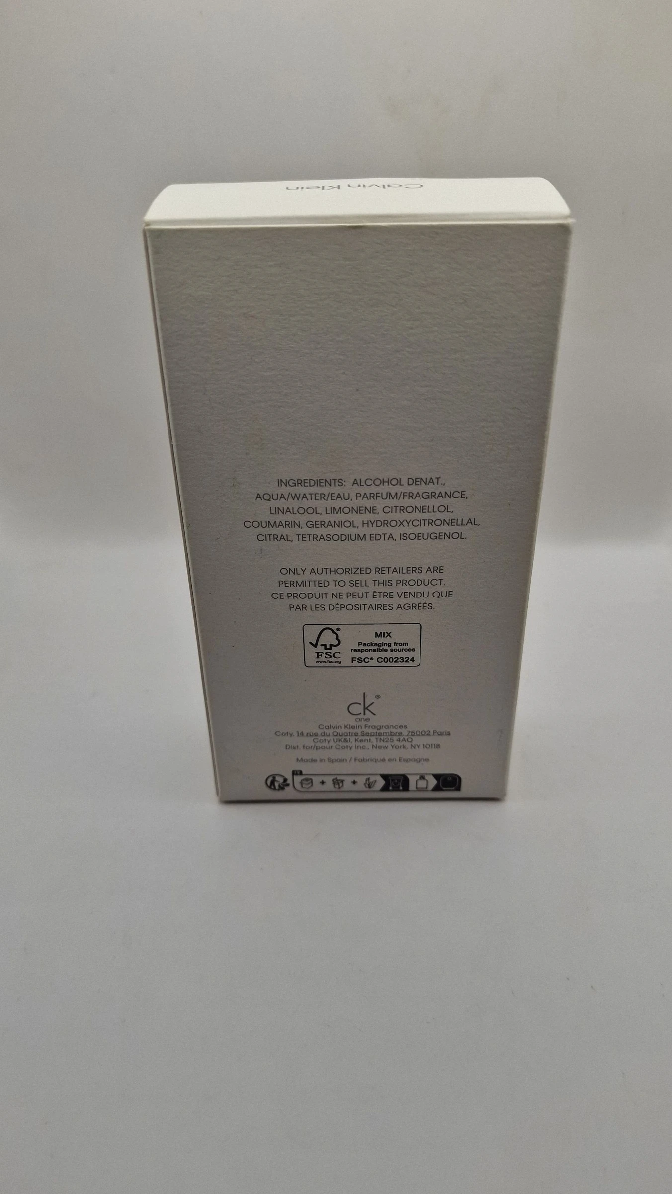 EDT Calvin Klein one 100ml – photo 6